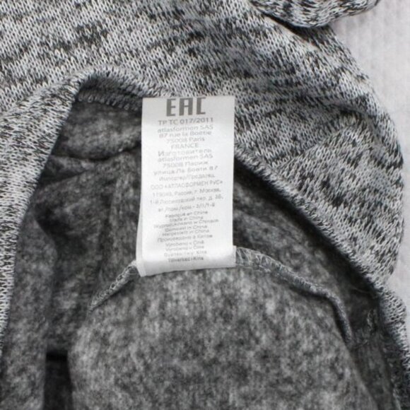 Atlas For Men Grey Canada Wild Park 1/4 Zip Pullover 5XL - Picture 6 of 7